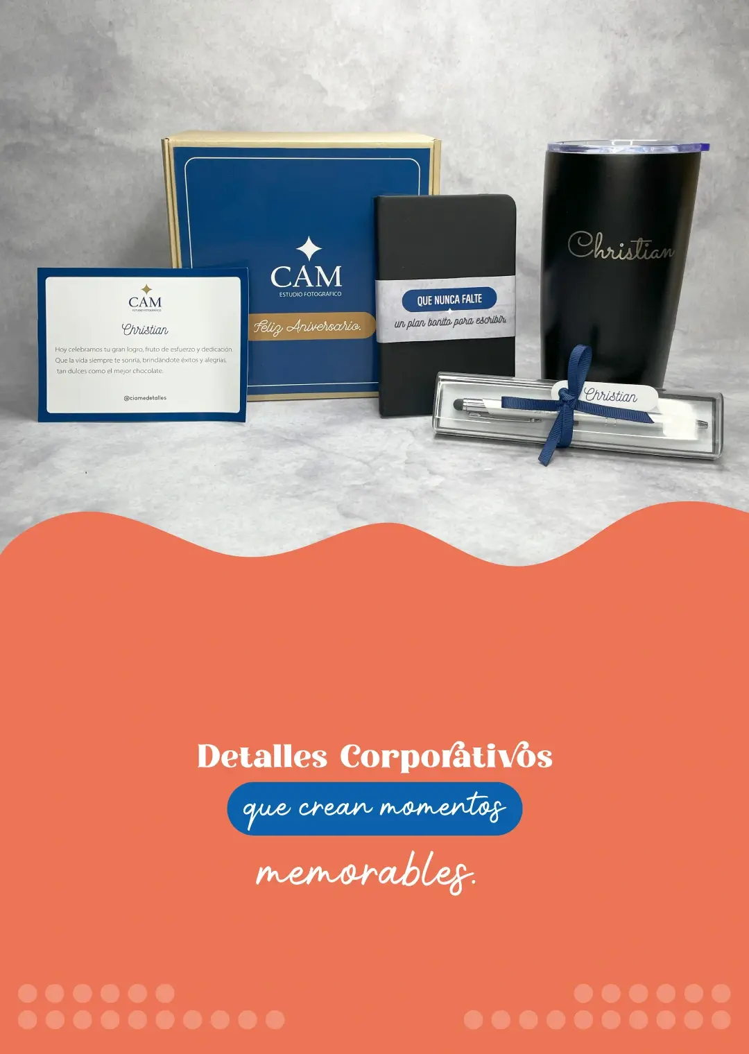 Regalos corporativos personalizados CIAME Detalles